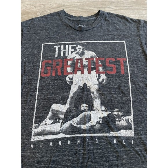 Muhammad Ali Over Liston Boxing The Greatest Officially Licensed T-Shirt L Large - Picture 2 of 6